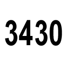 3430