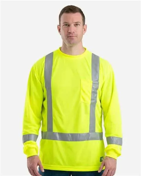 Men's Tall Hi-Vis Class 3 Performance T-Shirt - HVK013T