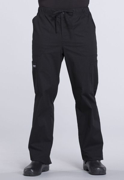 Cherokee Workwear Men's Tapered Leg Fly Front Cargo Pant WW190T