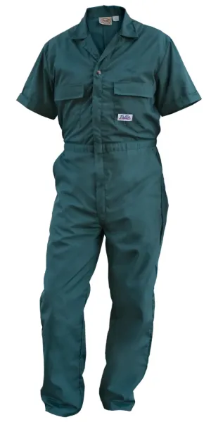 Pella Women's Spruce Green Poplin Jumpsuit (Unlined) 180VW