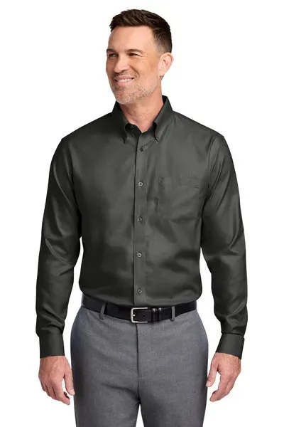 Brooks Brothers Tall Wrinkle-Free Stretch Nailhead Shirt TBB18002